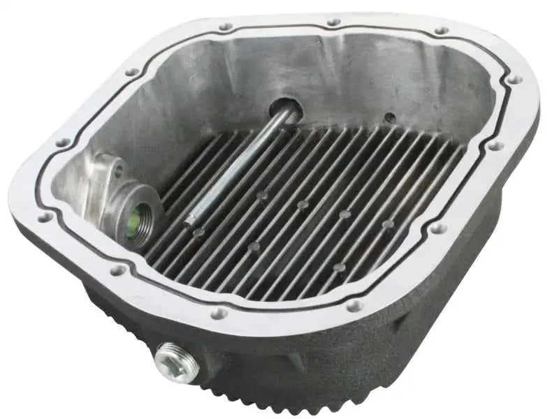 aFe Power Rear Differential Cover (Machined) 12 Bolt 9.75in 11-13 Ford F-150 EcoBoost V6 3.5L (TT) 