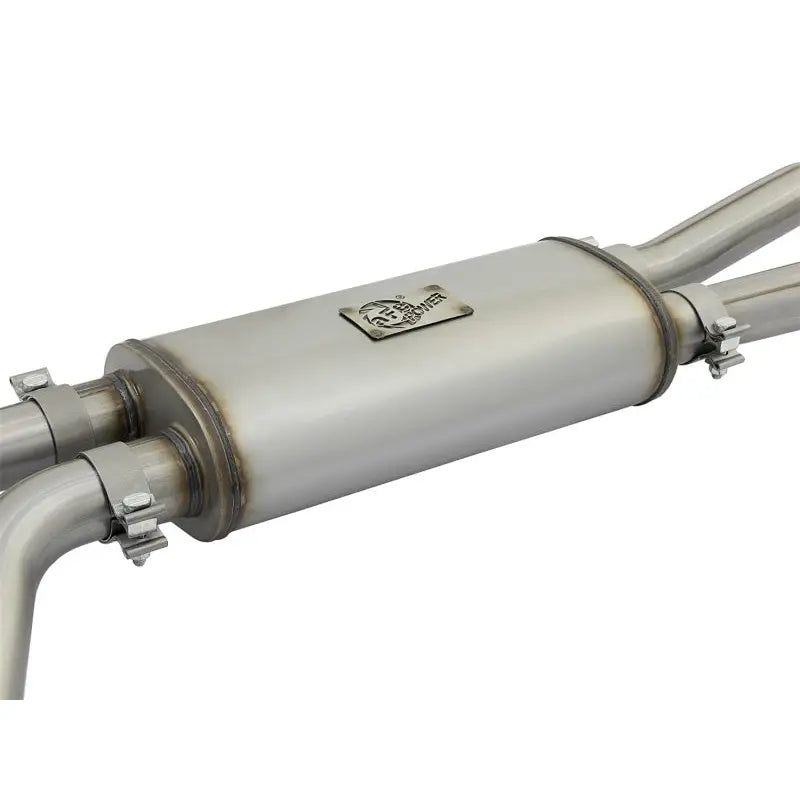 aFe 49-46126-B aFe POWER Rebel Series 2-1/2in 409 SS Cat Back Exhaust w/ Black Tips 16-17 Nissan Titan V8 5.6L