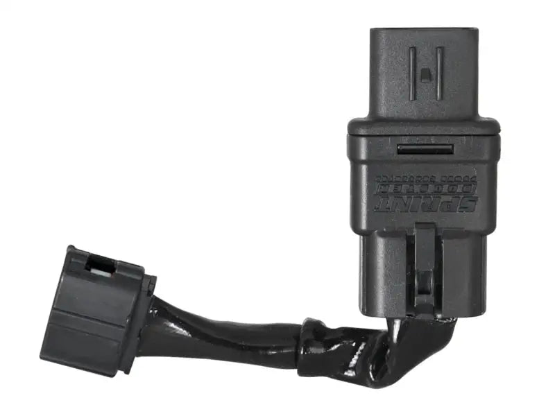 Black electrical connector with wire for afe Power Sprint Booster power converter installation