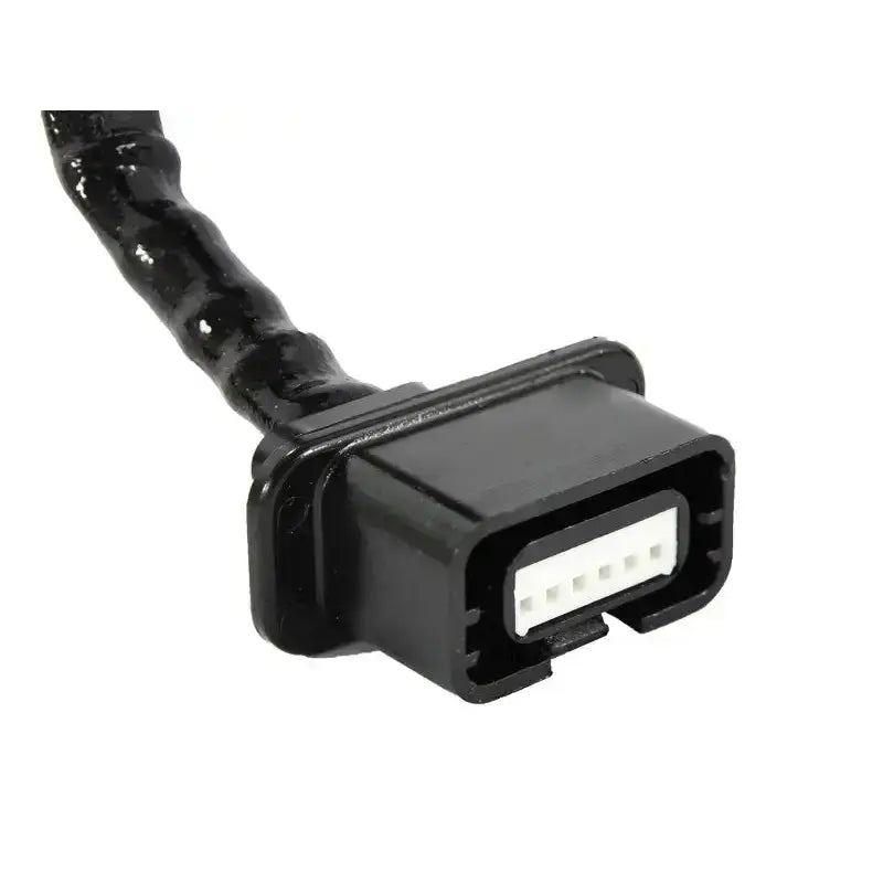 Black electrical connector with wiring for aFe Power Sprint Booster power converter