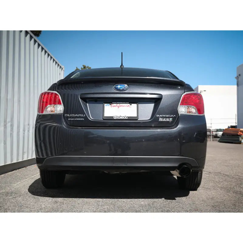 aFe 49-36052-B aFe POWER Takeda 12-16 Subaru Impreza 2.0L 2.5in 304SS CB Exhaust w/ Black Tips