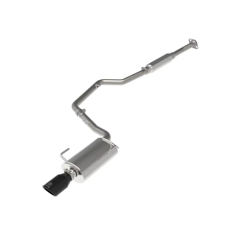 aFe 49-36052-B aFe POWER Takeda 12-16 Subaru Impreza 2.0L 2.5in 304SS CB Exhaust w/ Black Tips