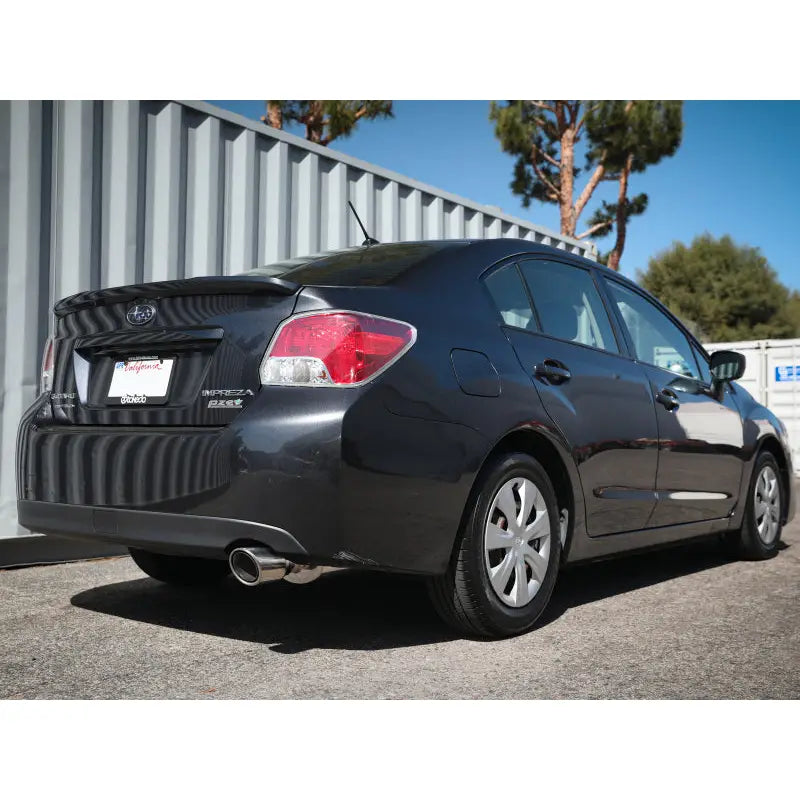 aFe 49-36052-P aFe POWER Takeda 12-16 Subaru Impreza 2.0L 2.5in 304SS CB Exhaust w/ Polished Tips
