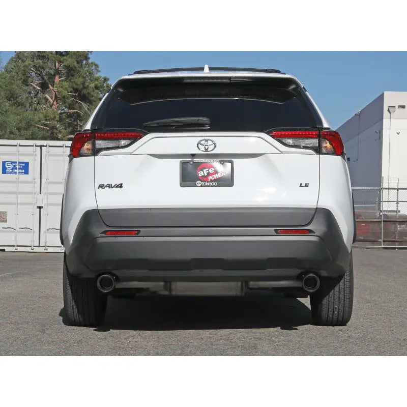 aFe 49-36053-B aFe POWER Takeda 19-21 Toyota RAV4 L4-2.5L 304SS CB Exhaust w/ Black Tips