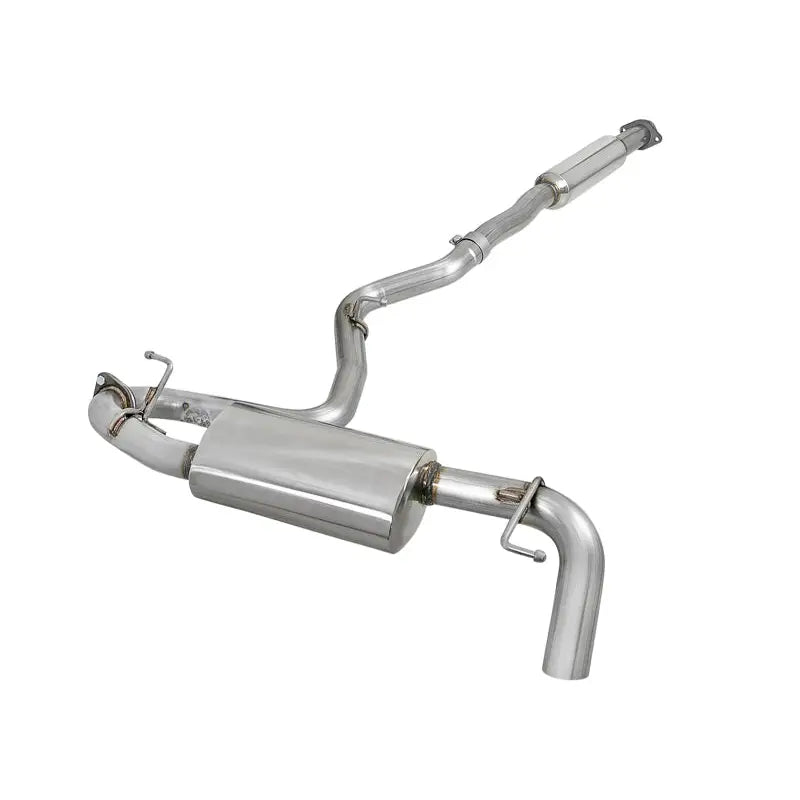 aFe 49-36803 aFe POWER Takeda 2.5in 304 SS Cat-Back Exhaust System Subaru Crosstrek 18-19 H4-2.0L