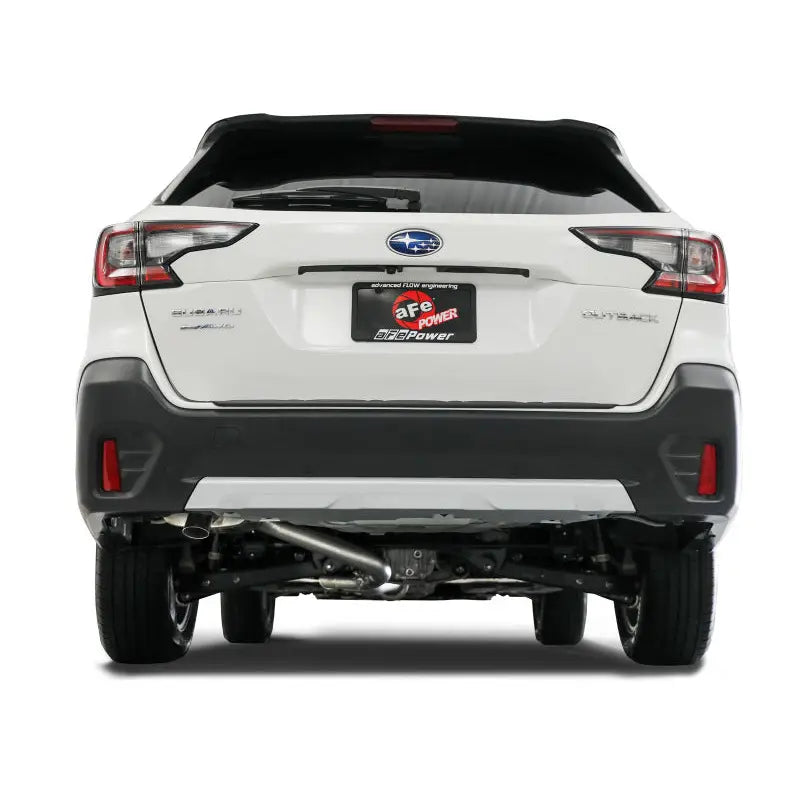 aFe 49-36808 aFe POWER Takeda 20-23 Subaru Outback H4-2.5L 2-1/2in 304 Stainless Steel Cat-Back Exhaust System
