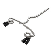 aFe 49-36809-B aFe POWER Takeda 3in to 2-1/2in 304 SS Cat-Back Exhaust w/ Black Tips 22-23 Subaru WRX H4-2.4L (t)