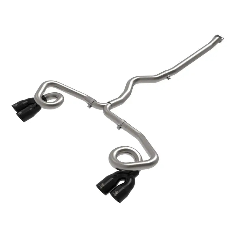aFe 49-36809-B aFe POWER Takeda 3in to 2-1/2in 304 SS Cat-Back Exhaust w/ Black Tips 22-23 Subaru WRX H4-2.4L (t)