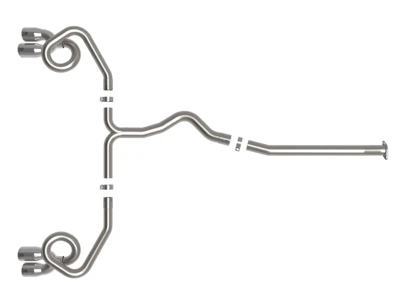 aFe POWER Takeda 3in to 2-1/2in 304 SS Cat-Back Exhaust w/ Polished Tips 22-23 Subaru WRX H4-2.4L(t) - Truck &