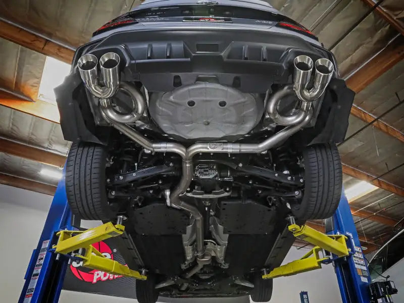 aFe POWER Takeda 3in to 2-1/2in 304 SS Cat-Back Exhaust w/ Polished Tips 22-23 Subaru WRX H4-2.4L(t) - Truck &