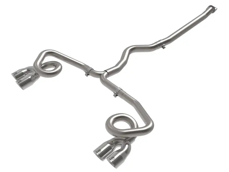 aFe POWER Takeda 3in to 2-1/2in 304 SS Cat-Back Exhaust w/ Polished Tips 22-23 Subaru WRX H4-2.4L(t) - Truck &