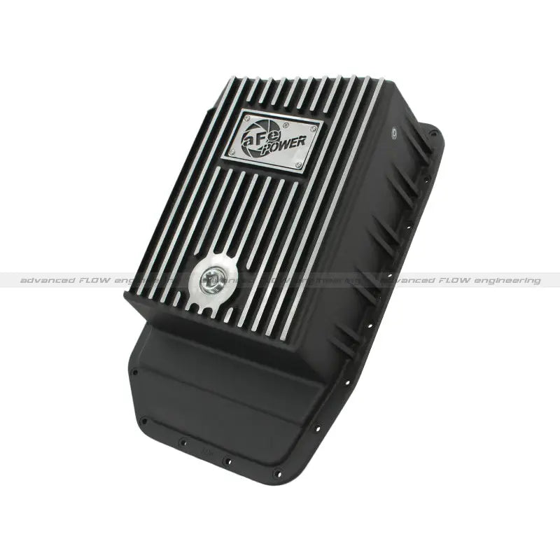 aFe 46-70172 aFe Power Transmission Pan Black Machined 09-14 Ford 6R80 F-150 Trucks