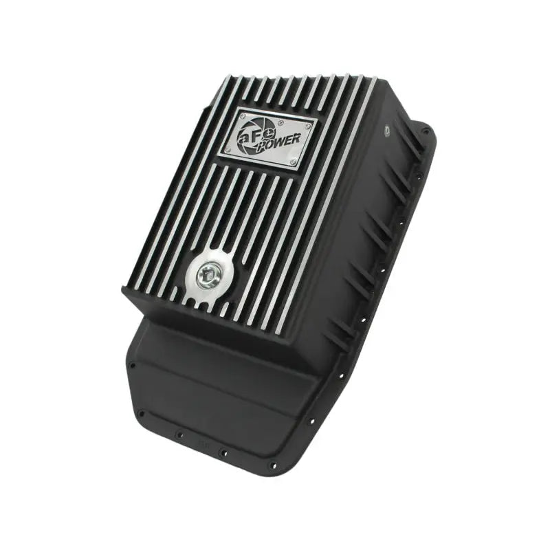 aFe 46-70172 aFe Power Transmission Pan Black Machined 09-14 Ford 6R80 F-150 Trucks