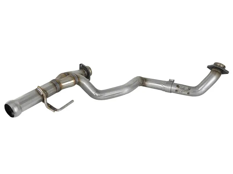 aFe POWER Twisted Steel Y-Pipe 2-1/4in 409 SS Exhaust System 2018 Jeep Wrangler (JL) V6-3.6L - Truck & Automotive