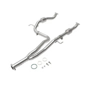aFe 48-46013-RC aFe Power Twisted Steel Y-Pipe w/ Cat SS 16-20 Toyota Tacoma V6 3.5L (4WD Only)
