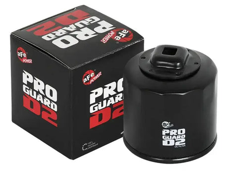 aFe Pro GUARD D2 Oil Filter 02-17 Nissan Cars L4/ 04-17 Subaru H4 (4 Pack) - Truck & Automotive