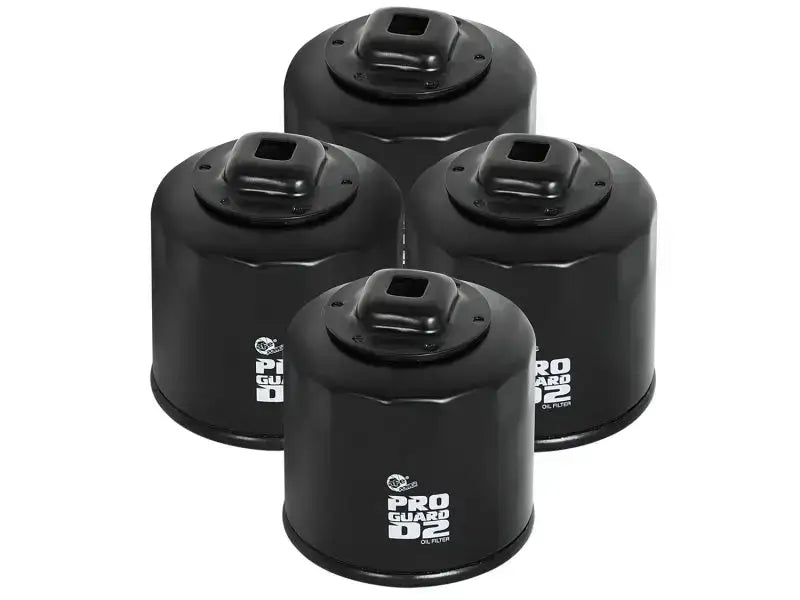 aFe Pro GUARD D2 Oil Filter 02-17 Nissan Cars L4/ 04-17 Subaru H4 (4 Pack) - Truck & Automotive