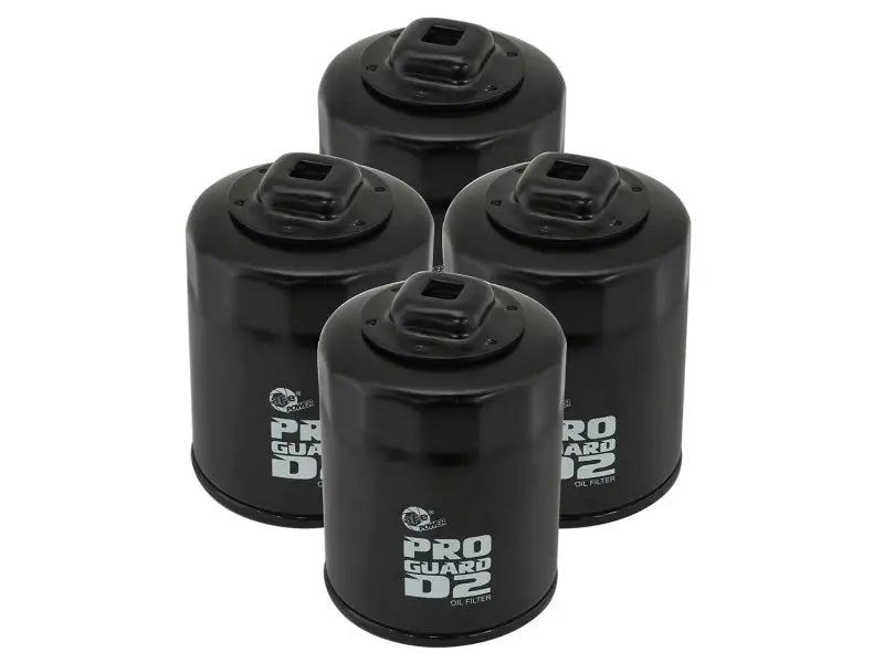 aFe Pro GUARD D2 Oil Filter 99-14 Nissan Trucks / 01-15 Honda Cars (4 Pack) - Powersports