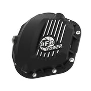 aFe 46-71100B aFe Pro Series Dana 60 Front Differential Cover Black w/ Machined Fins 17-20 Ford Trucks (Dana 60)