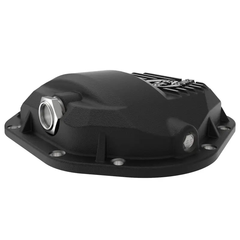aFe 46-71100B aFe Pro Series Dana 60 Front Differential Cover Black w/ Machined Fins 17-20 Ford Trucks (Dana 60)