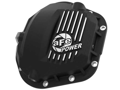 aFe aFe Pro Series Dana 60 Front Differential Cover Black w/ Machined Fins 17-20 Ford Trucks (Dana 60)