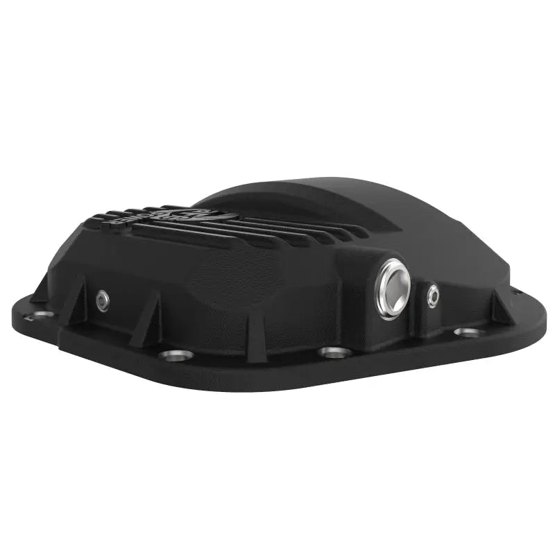 aFe 46-71100B aFe Pro Series Dana 60 Front Differential Cover Black w/ Machined Fins 17-20 Ford Trucks (Dana 60)