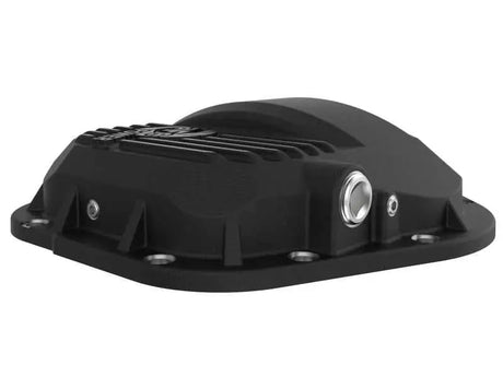 aFe Pro Series Dana 60 Front Differential Cover Black w/ Machined Fins 17-20 Ford Trucks (Dana 60) 