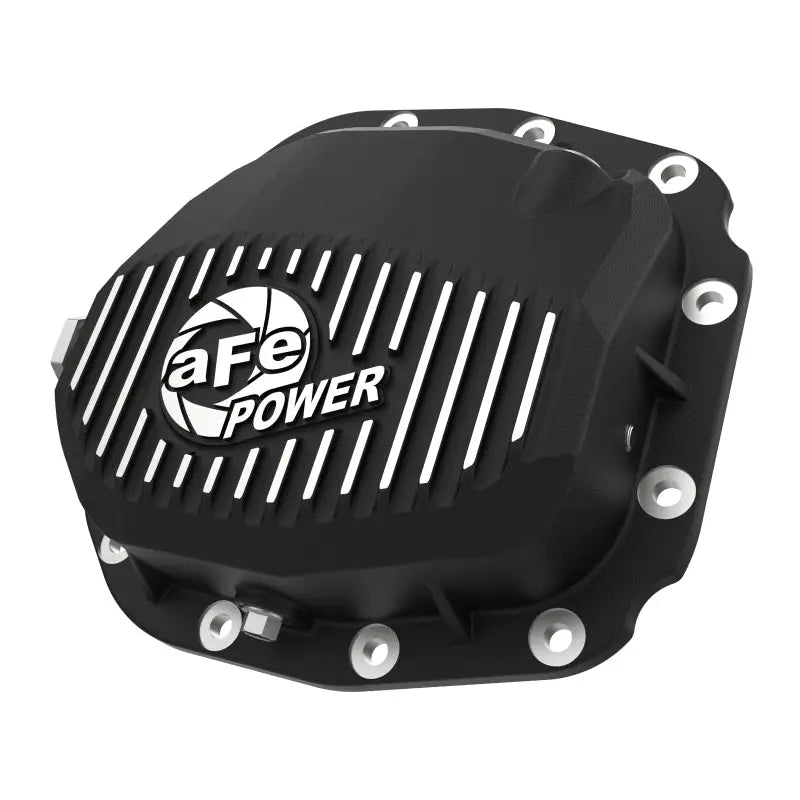 aFe 46-71180B aFe Pro Series Rear Differential Cover Black w/ Fins 15-19 Ford F-150 (w/ Super 8.8 Rear Axles)