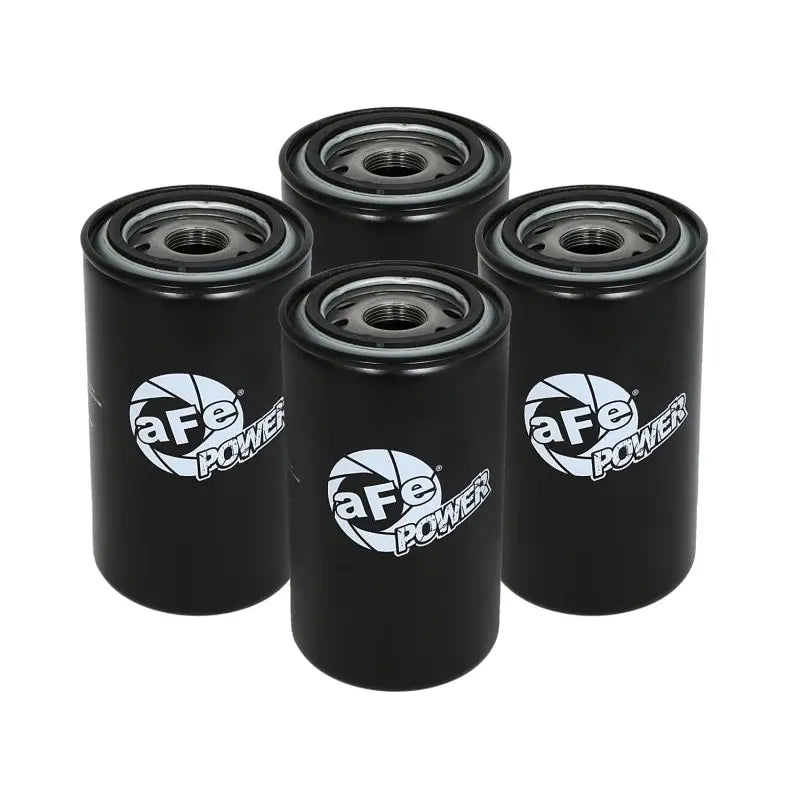 aFe 44-LF002-MB aFe ProGuard D2 Fluid Filters Oil F/F OIL 89-16 Dodge Diesel Trucks L6-5.9L/6.7L (td) (4 Pack)