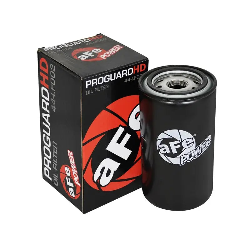 aFe 44-LF002-MB aFe ProGuard D2 Fluid Filters Oil F/F OIL 89-16 Dodge Diesel Trucks L6-5.9L/6.7L (td) (4 Pack)
