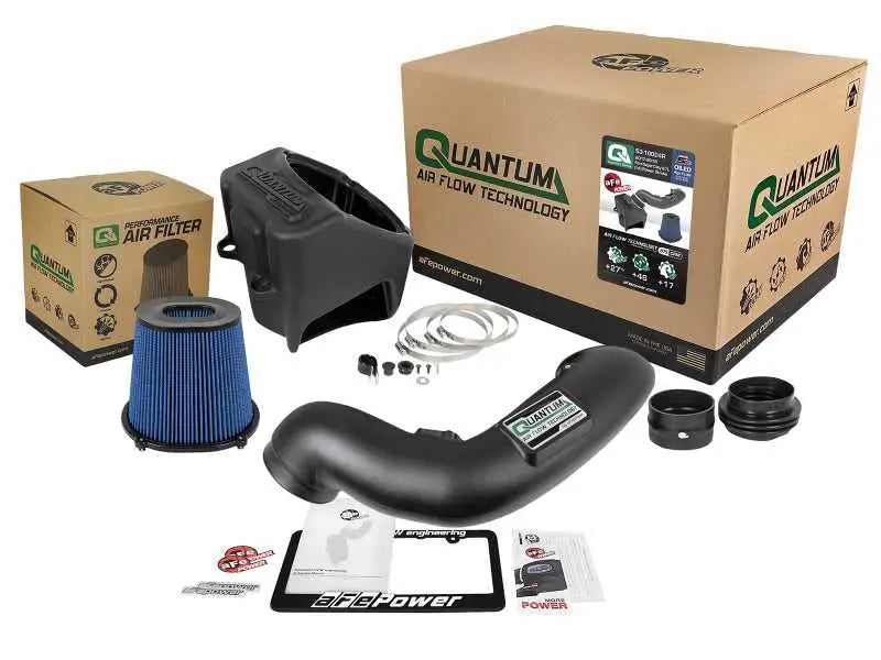 aFe Quantum Pro 5R Cold Air Intake System 17-18 Ford Powerstroke V8-6.7L - Oiled 