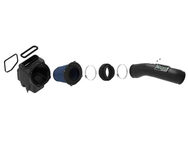 aFe Quantum Pro 5R Cold Air Intake System 17-18 GM/Chevy Duramax V6-6.6L L5P - Oiled 