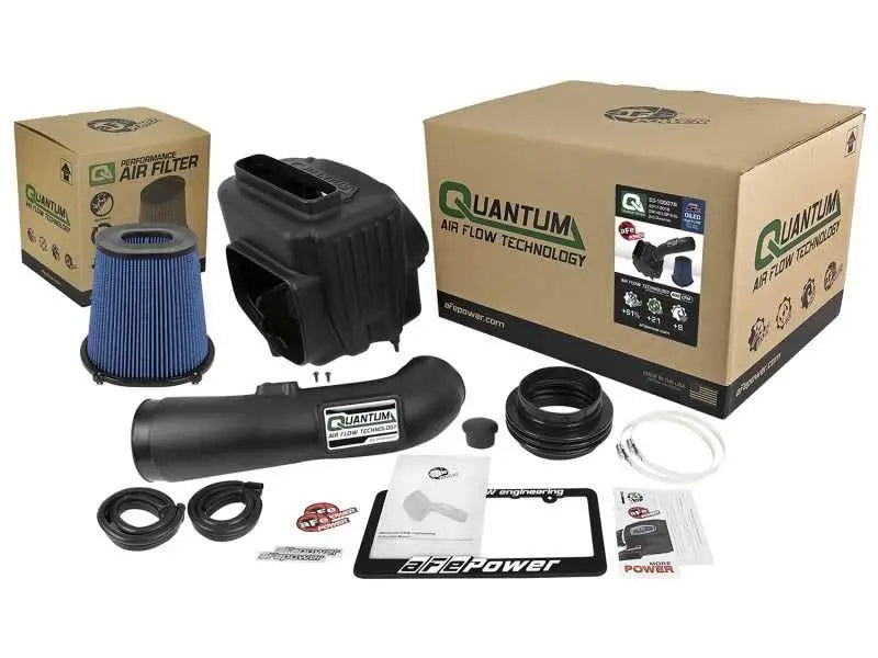 aFe Quantum Pro 5R Cold Air Intake System 17-18 GM/Chevy Duramax V6-6.6L L5P - Oiled 