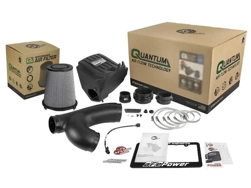 aFe Quantum Pro DRY S Cold Air Intake System 15-18 Ford F150 EcoBoost V6-3.5L/2.7L - Dry 