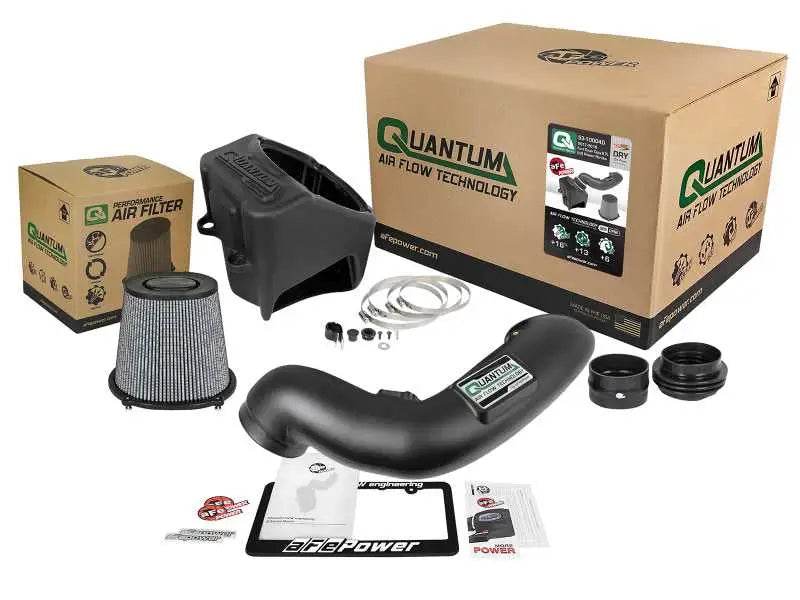 aFe Quantum Pro DRY S Cold Air Intake System 17-18 Ford PowerStroke V8 6.7L (td) 