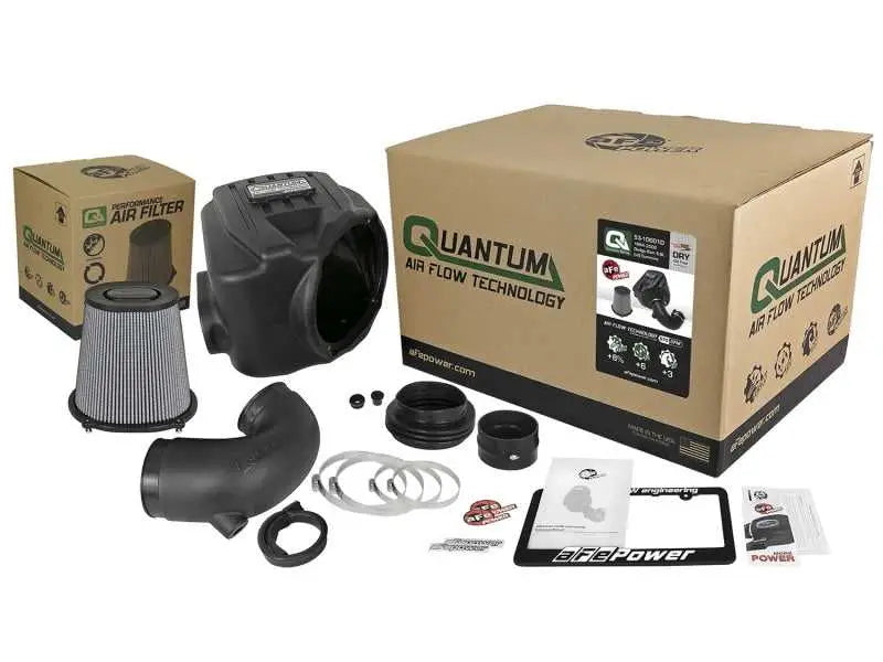 aFe Quantum Pro DRY S Cold Air Intake System 94-02 Dodge Cummins L6-5.9L - Dry 