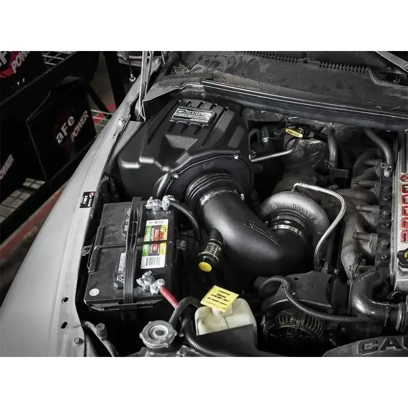 aFe Quantum Pro DRY S Cold Air Intake System 94-02 Dodge Cummins L6-5.9L - Dry 
