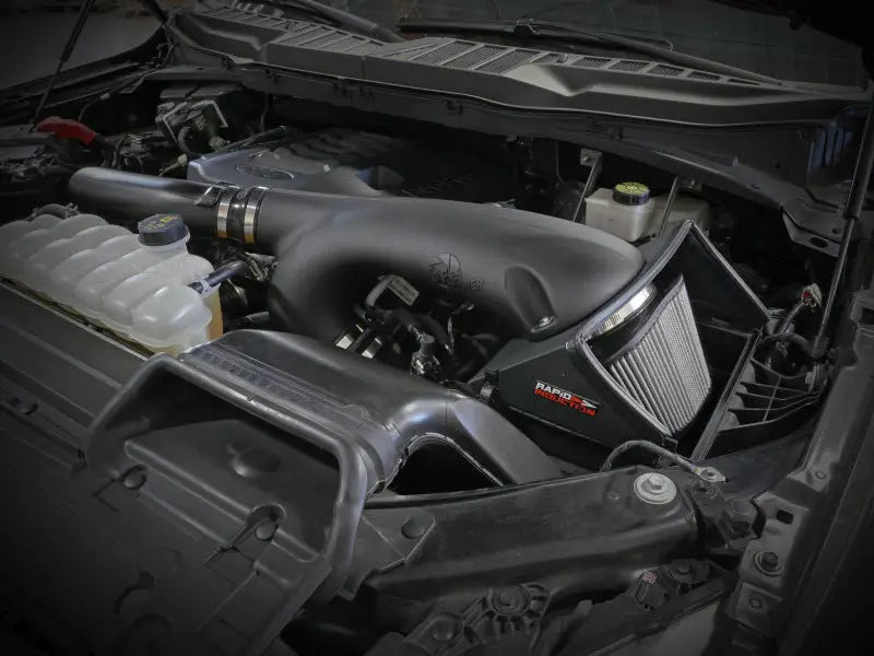 aFe Rapid Induction Cold Air Intake System w/Pro DRY S Filter 2021 + Ford F-150 V6-3.5L (tt) - Truck & Automotive