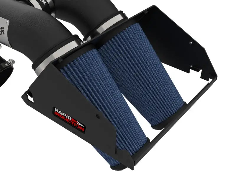 aFe Rapid Induction Pro 5R Cold Air Intake System 21-22 Ford F-150 Raptor V6-3.5L (tt) - Truck & Automotive