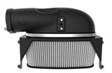 Black air intake system for cold air intake upgrade on Mercedes-Benz Sprinter 2500/3500