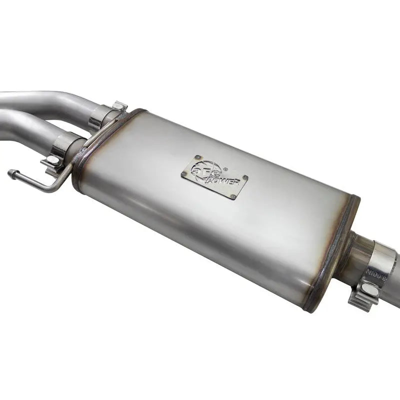 aFe 49-43081-B aFe Rebel Exhausts 3in SS Cat-Back 15-16 Ford F-150 EcoBoost V6 2.7/3.5L V8 5.0L w/ Black Tips