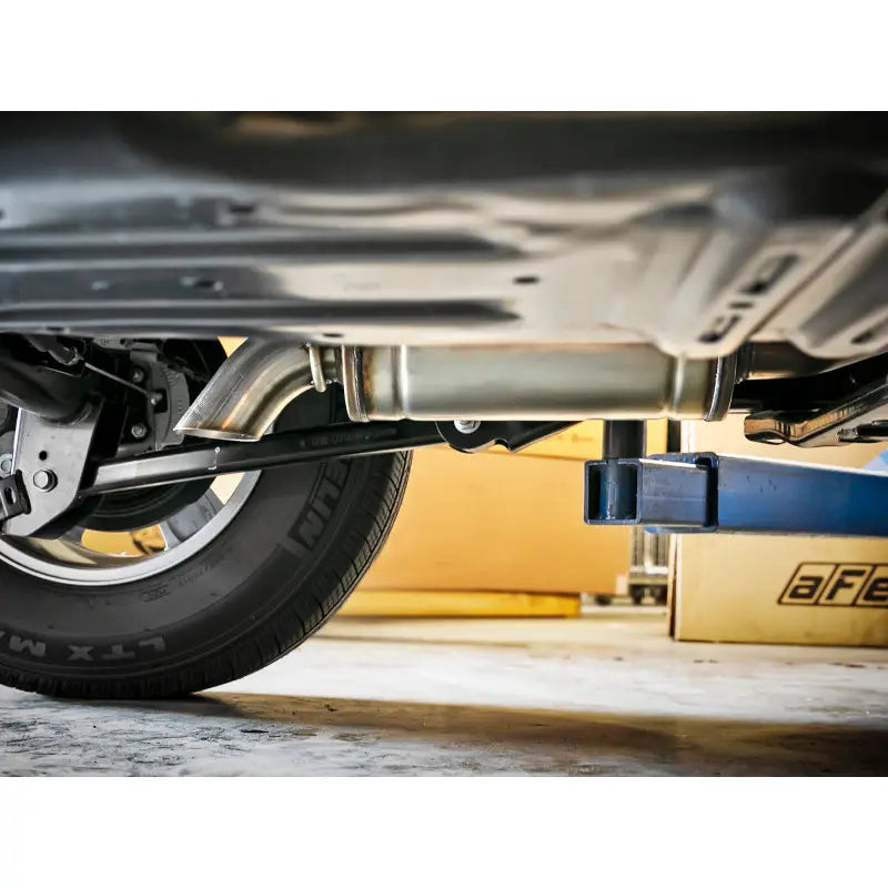 aFe 49-48074 aFe Rock Basher 2.5in 409SS Cat-Back Exhaust System 18-21 Jeep Wrangler (JL) V6 3.6L