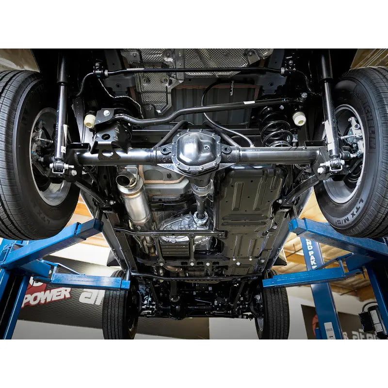 aFe 49-48074 aFe Rock Basher 2.5in 409SS Cat-Back Exhaust System 18-21 Jeep Wrangler (JL) V6 3.6L