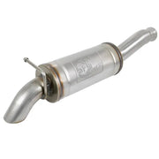 aFe 49-48074 aFe Rock Basher 2.5in 409SS Cat-Back Exhaust System 18-21 Jeep Wrangler (JL) V6 3.6L