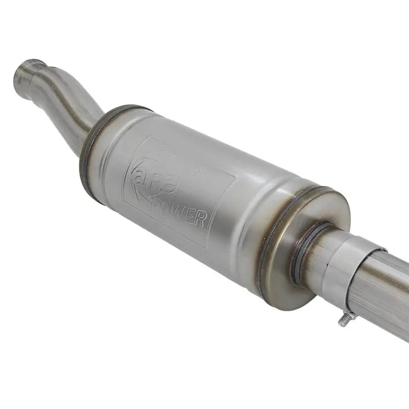 aFe 49-48068 aFe Rock Duster 3in 409 SS Cat-Back Turn-Down Exhaust 2018+ Jeep Wrangler (JL) V6 3.6L