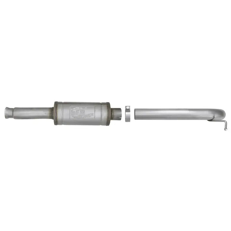 aFe 49-48068 aFe Rock Duster 3in 409 SS Cat-Back Turn-Down Exhaust 2018+ Jeep Wrangler (JL) V6 3.6L
