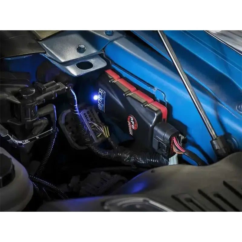 aFe Scorcher Blue Bluetooth Power Module 16-18 NIssan Titan XD V8-5.0L (td) 