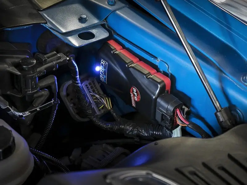 aFe Scorcher Blue Module 2021 Ford F-150 V6-2.7L (tt)/3.5L (tt) - Truck & Automotive
