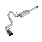 aFe 49-06039-B aFe Scorpion 2-1/2in Aluminized Steel Cat-Back Exhaust w/ Black Tips 07-17 Toyota FJ Cruiser V6 4.0L
