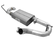 aFe Power Scorpion Axle Back Exhaust System for 07-17 Jeep Wrangler JK V6 3.6/3.8L, Hi-Tuck Aluminized Steel Construction